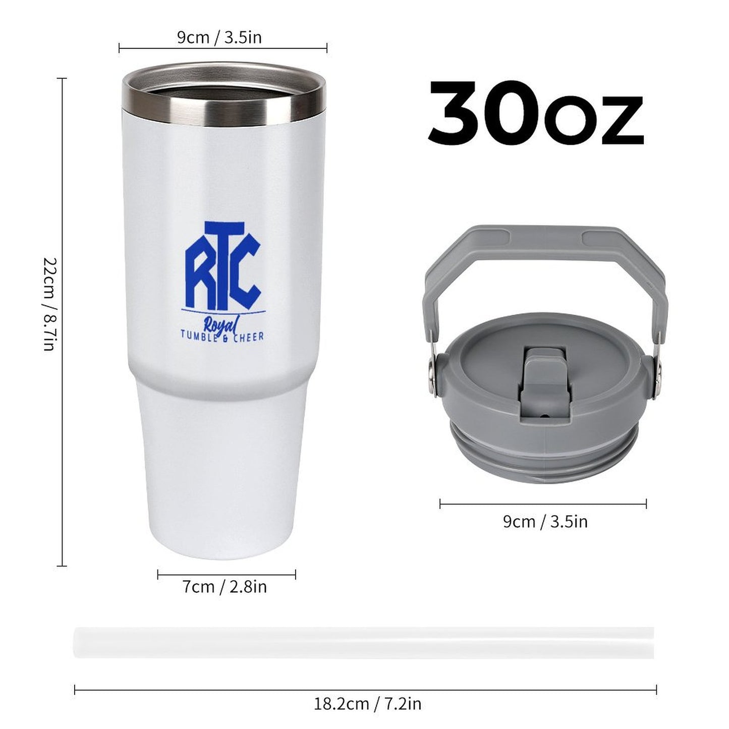 Tumbler with Top Handle