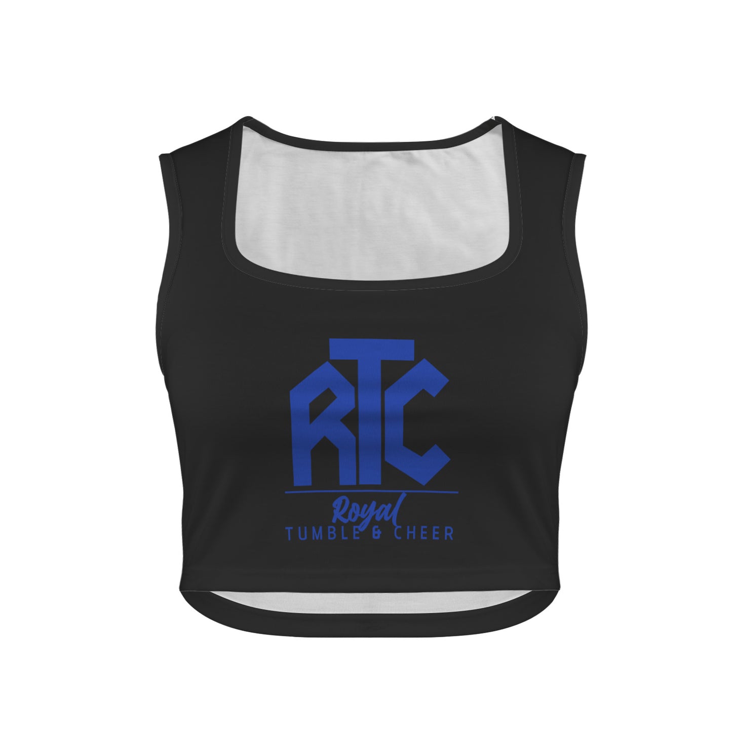 Women's Square Neck Crop Tank Top