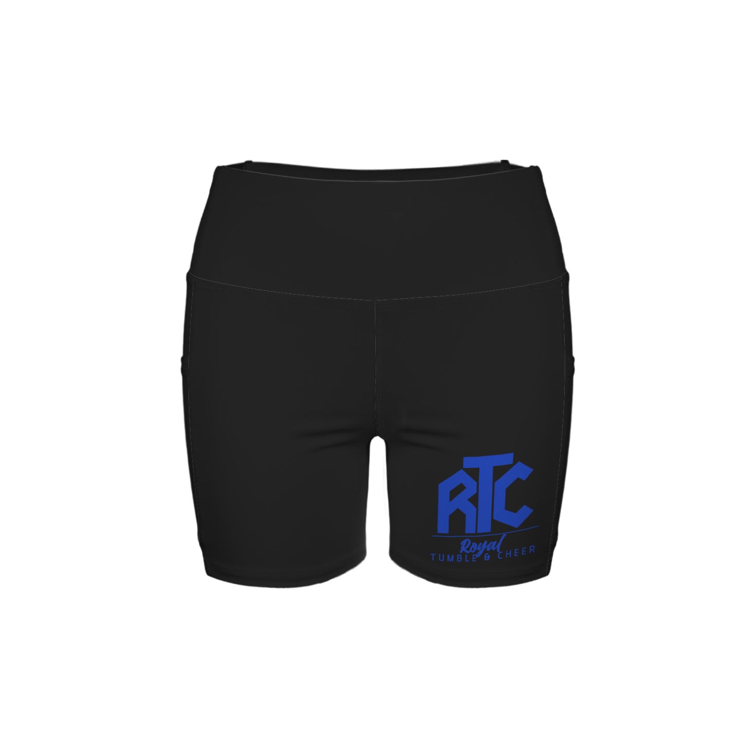 High Waist Deep Pockets Yoga Shorts