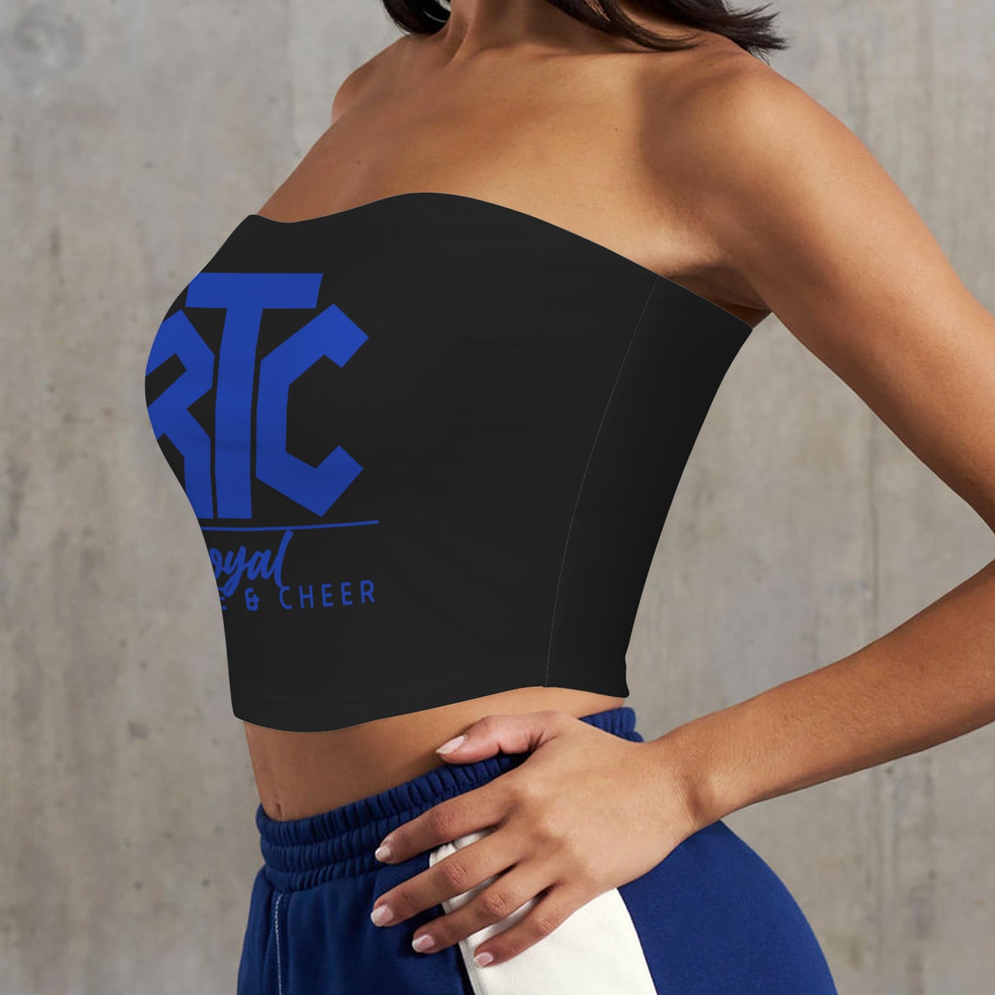 Backless Tube Crop Top