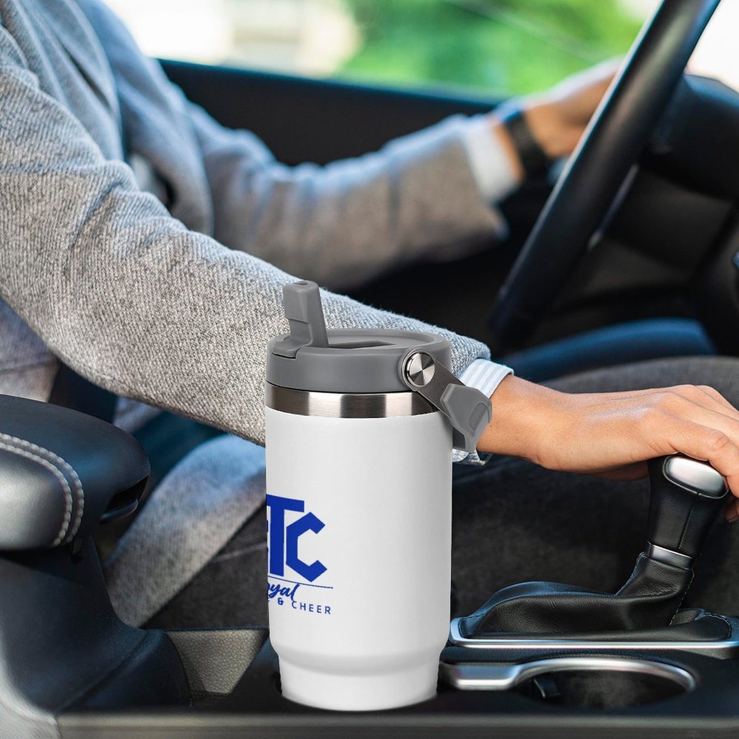 Tumbler with Top Handle